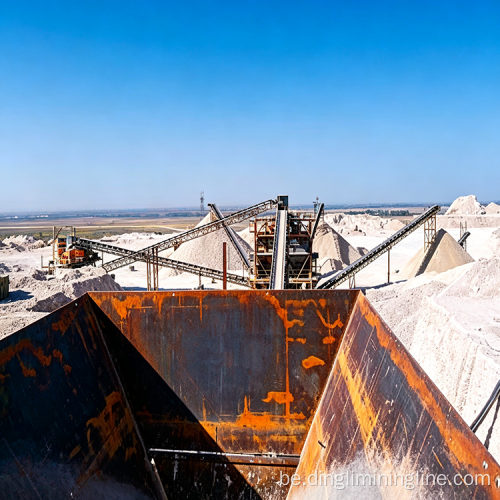 Эфектыўная лінія па перапрацоўцы вапняка з магутнасцю 500 TPH